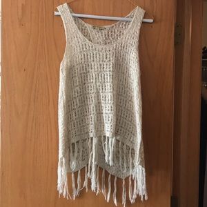 Tank top sweater